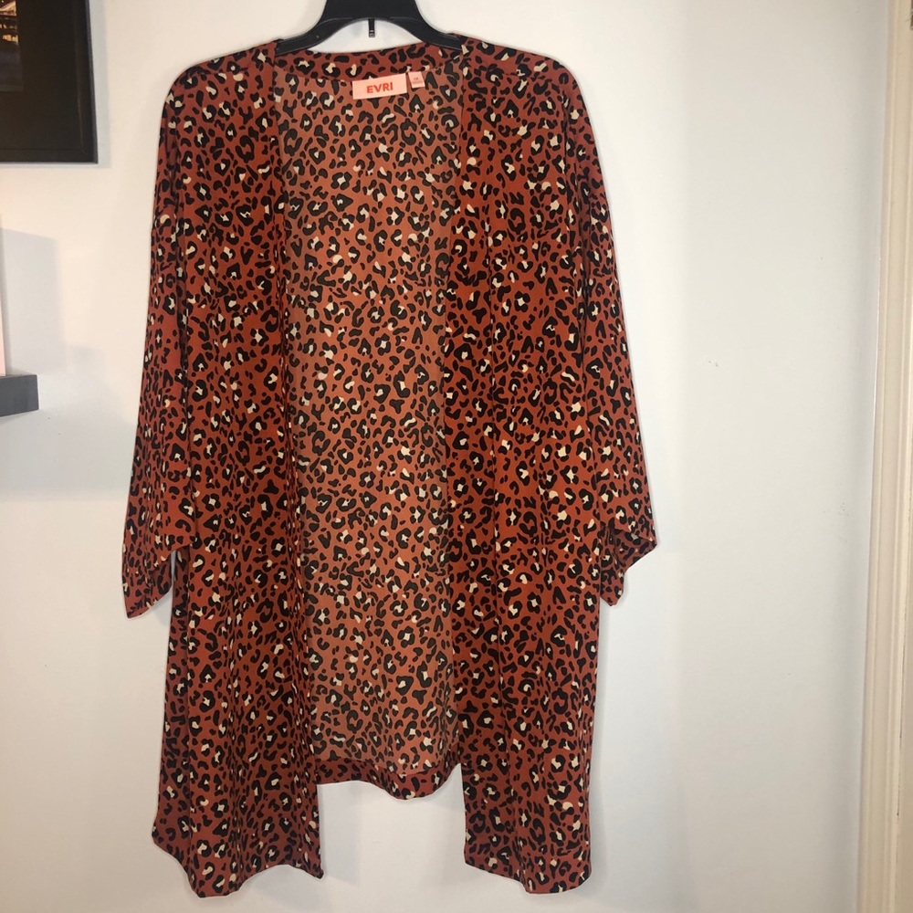 Orange cheetah print cover